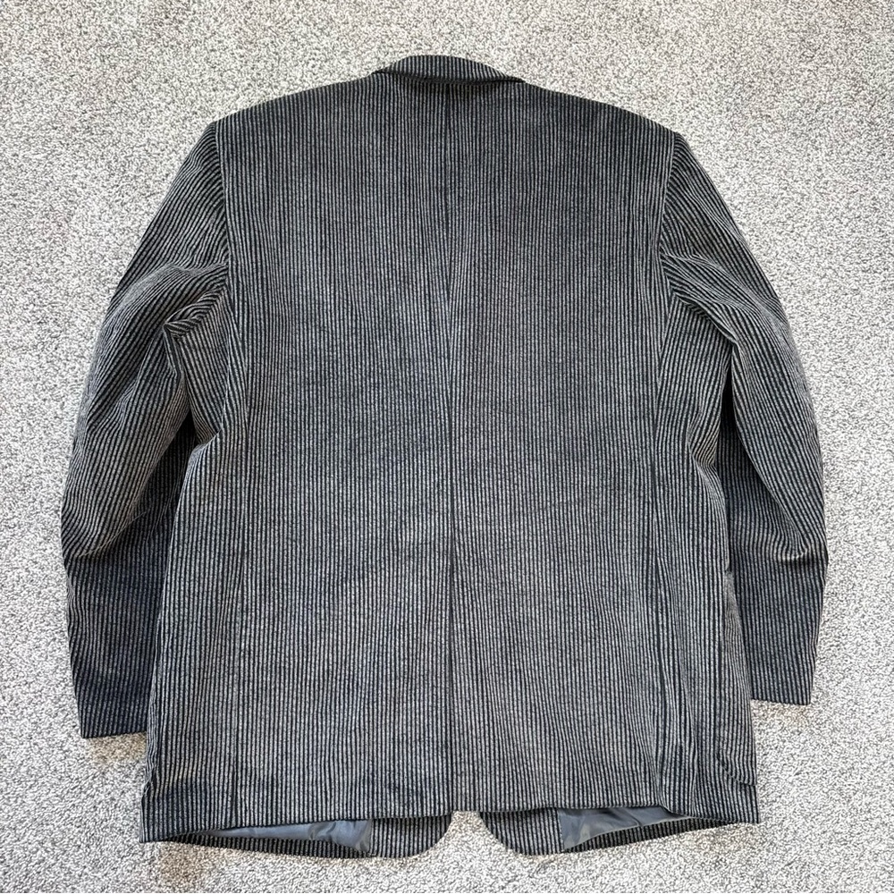 Men’s Black 46 Corduroy Jacket Sports 2 Button Scandia Woods 100% Cotton Casual - Picture 8 of 12